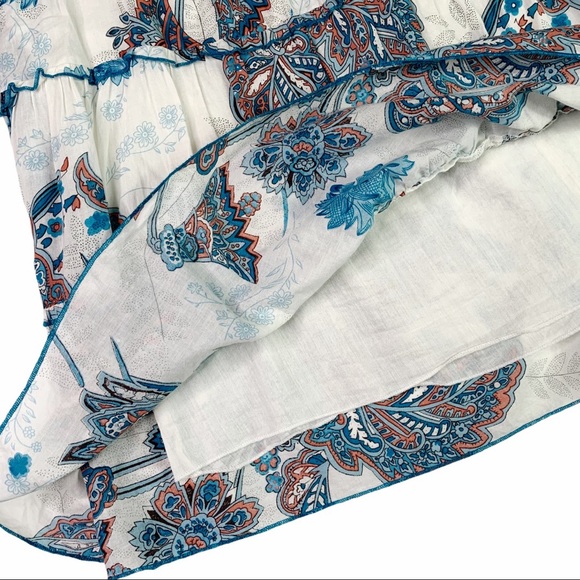 SPEECHLESS Boho Floral Ruffled Skirt - Picture 5 of 8